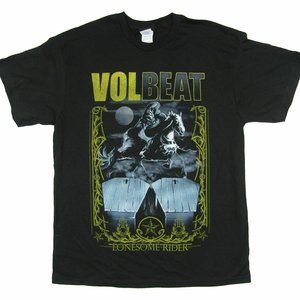 Volbeat Lonesome Rider Coffins Black Tshirt